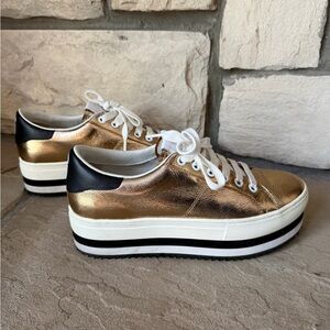 MARC JACOBS Grand Platform Sneaker, SZ 8